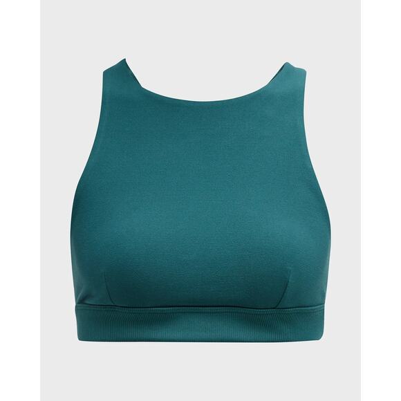 Alo Yoga Iconic 90’s Midnight Green Medium Impact Sports Bra Size Small - Picture 6 of 7